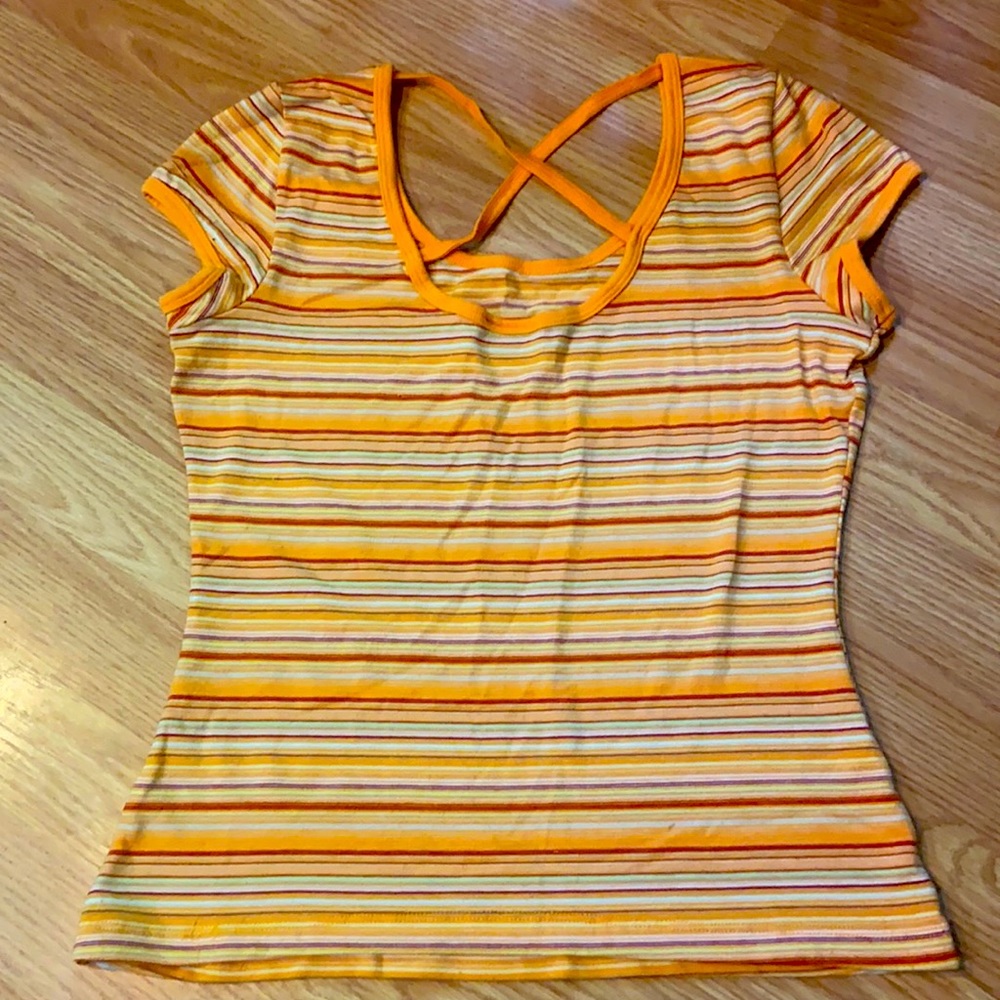 Y2K Summer Tee with Crossback
